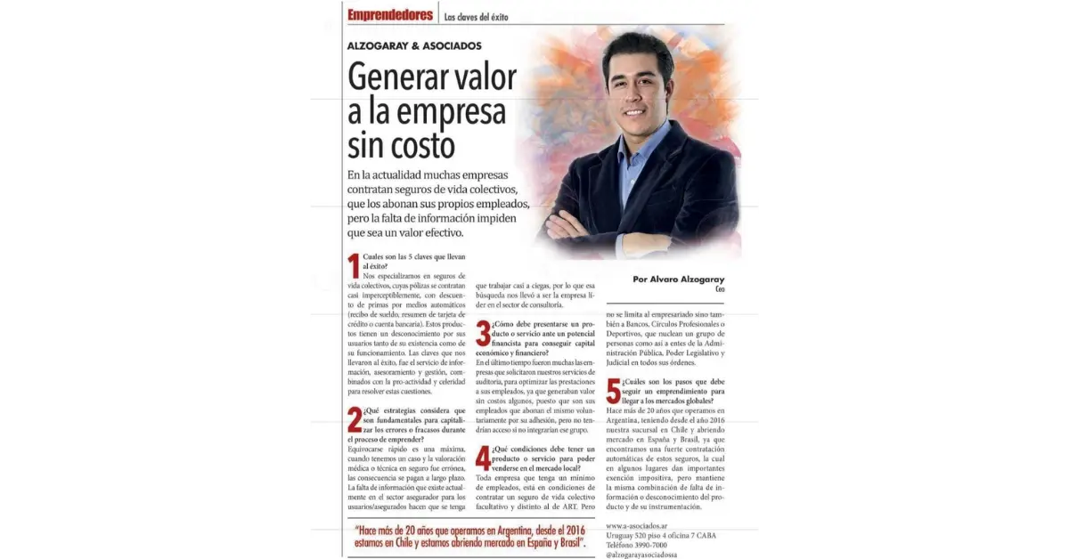 Generar valor a la empresa sin costo - A-Asociados - Argentina